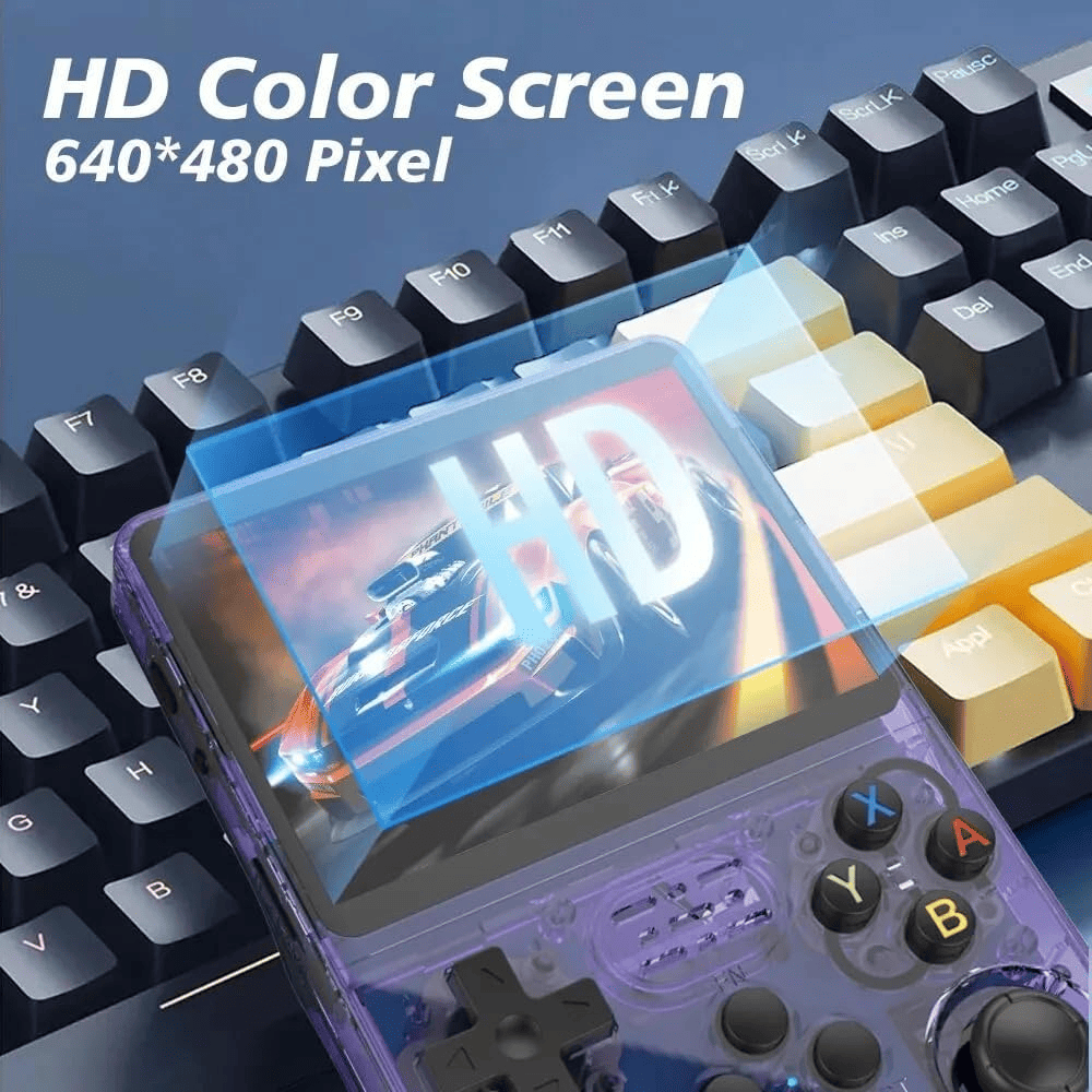 Videoconsola Portátil R36s, Pantalla IPS De 3,5 Pulgadas, Reproductor De Vídeo Portátil.