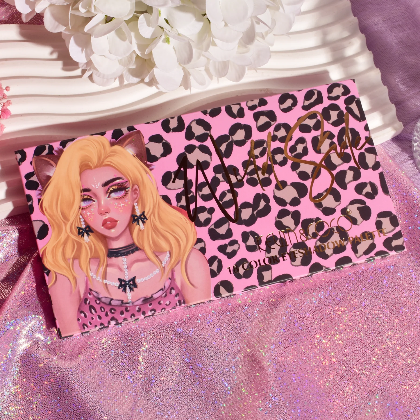Paleta de sombras de ojos Wild Style de 18 colores