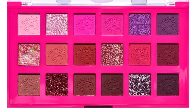 Paleta de sombras de ojos de 18 colores Spotty Kitty