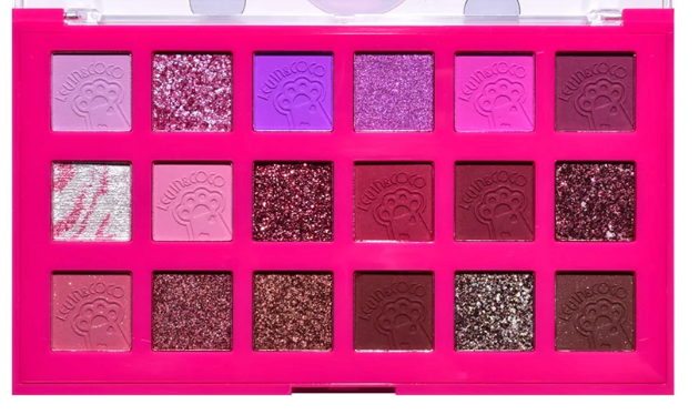 Paleta de sombras de ojos de 18 colores Spotty Kitty