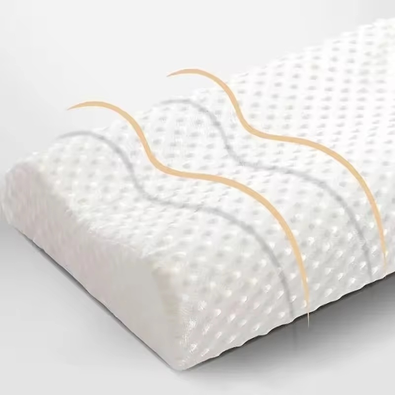 Almohada de espuma viscoelástica para dormir.