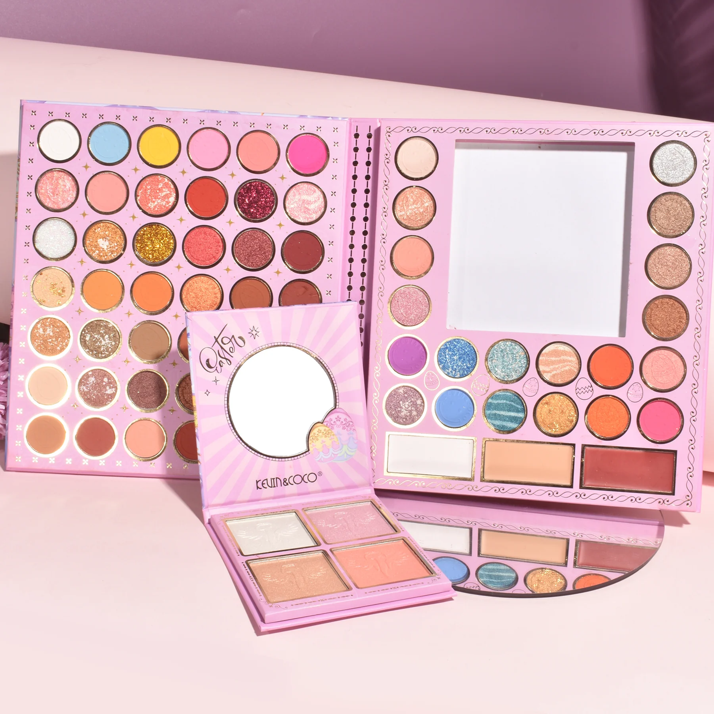 Paleta de sombras de ojos e iluminadores Celestial Dreams de 69 colores