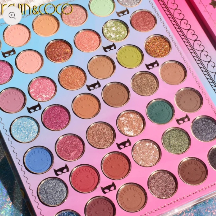 Paleta de sombras de ojos Kevin&Coco 96 Color Dollar Catwoman Eyeshadow Palette