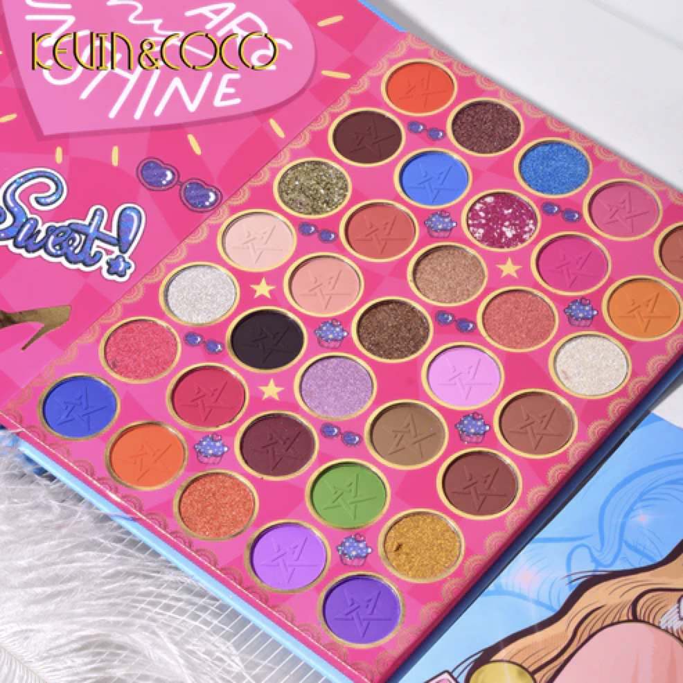 Paleta de sombras de ojos de KEVIN & COCO Barbie Dreams 82 colores