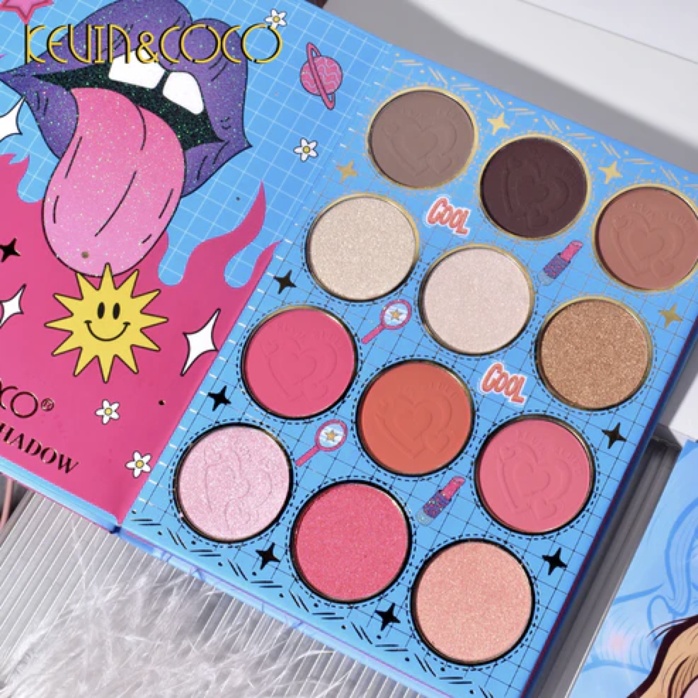 Paleta de sombras de ojos de KEVIN & COCO Barbie Dreams 82 colores