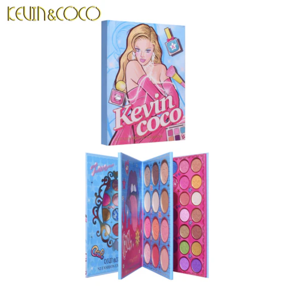 Paleta de sombras de ojos de KEVIN & COCO Barbie Dreams 82 colores