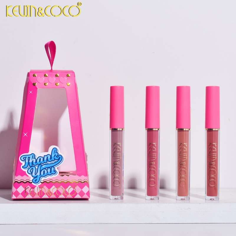 Set de 4 labiales de Kevin & COCO