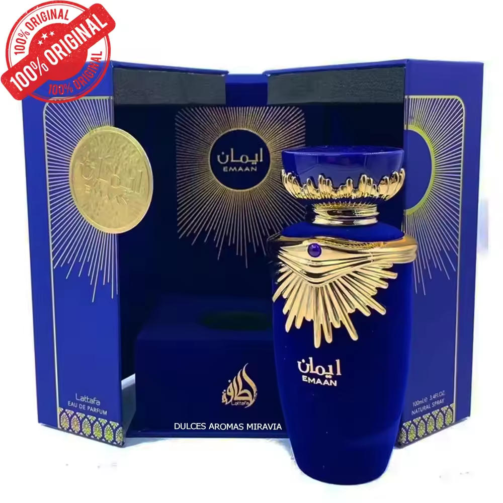 Emaan de Lattafa Perfume Árabe Mujer Original Elegante Floral - 100ml