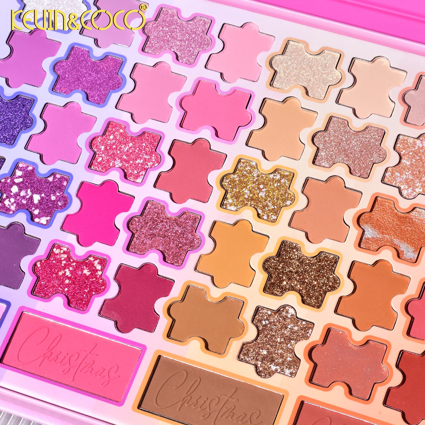 Paleta de sombras KEVIN&COCO de ojos Puzzle Sis de 88 colores