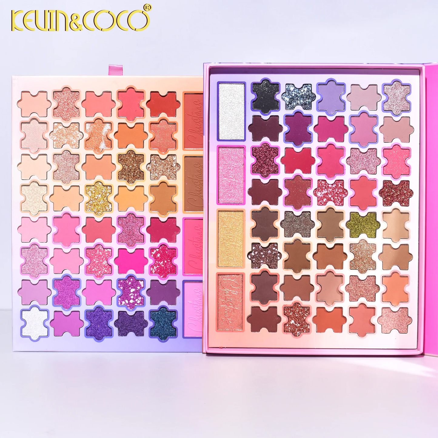 Paleta de sombras KEVIN&COCO de ojos Puzzle Sis de 88 colores