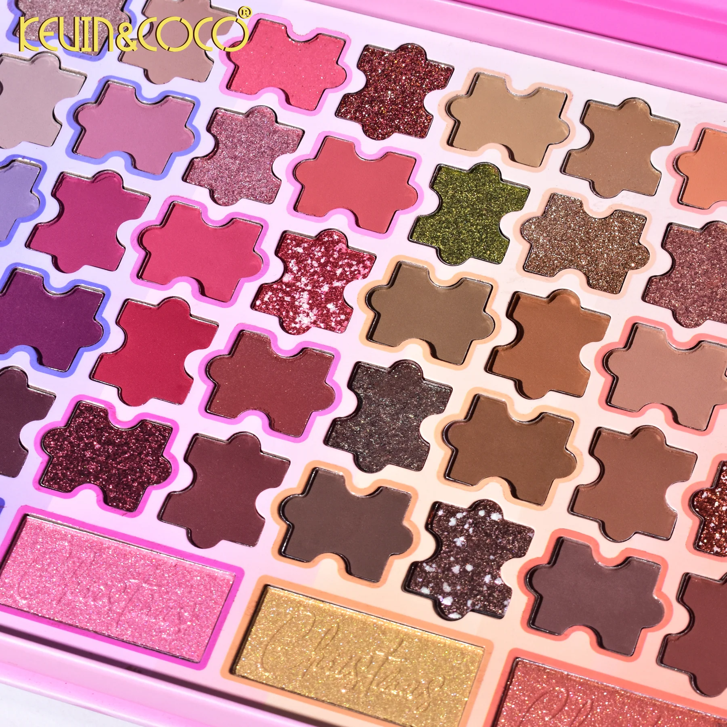 Paleta de sombras KEVIN&COCO de ojos Puzzle Sis de 88 colores