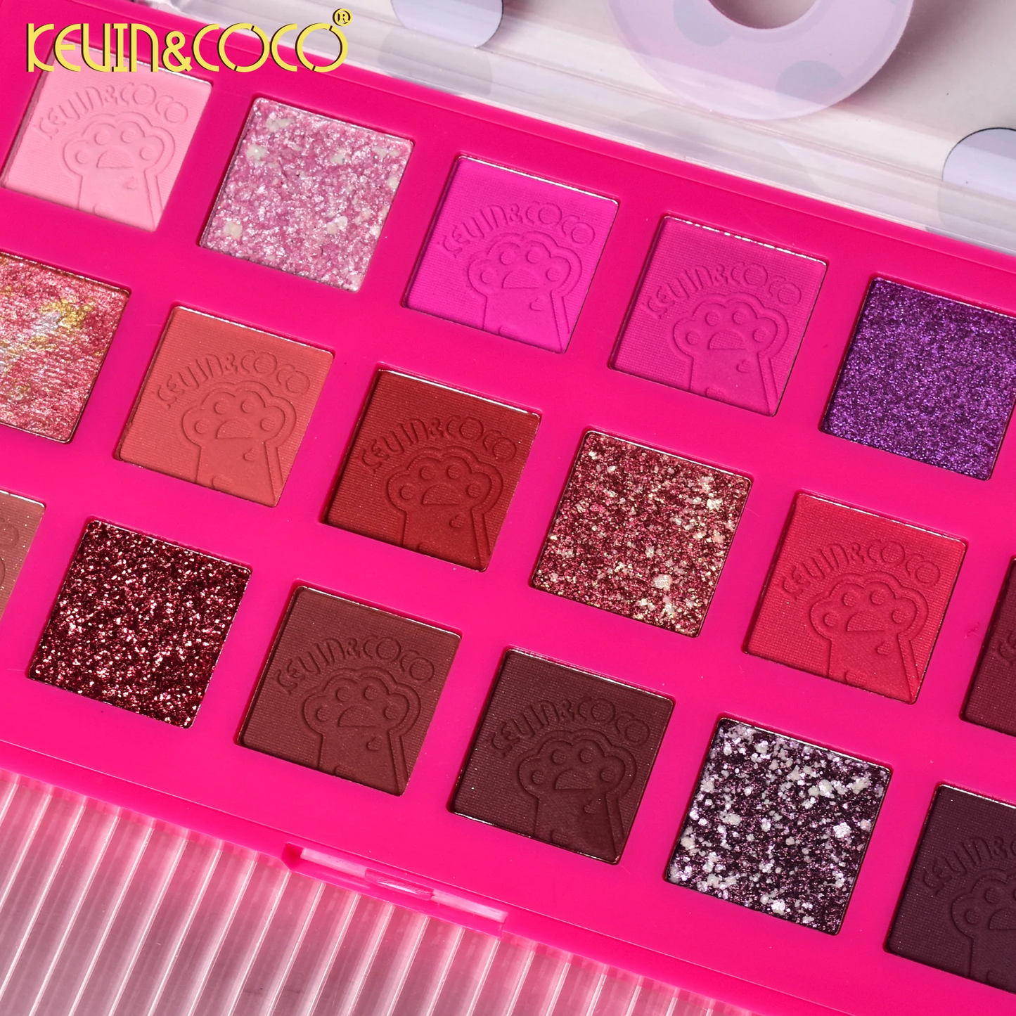 Paleta de sombras de ojos de 18 colores Spotty Kitty