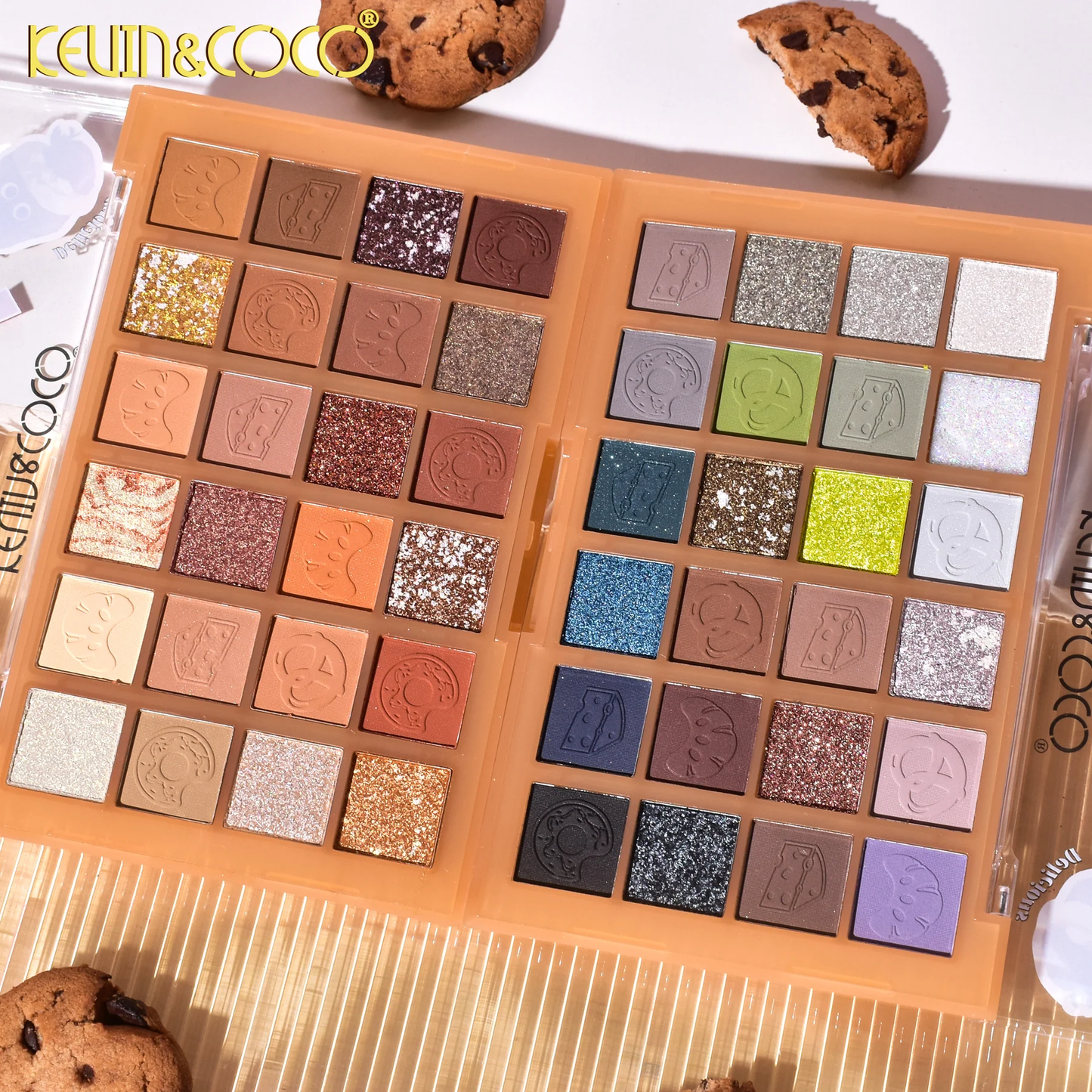 Paleta de sombras de ojos Sweet Dessert de 24 colores